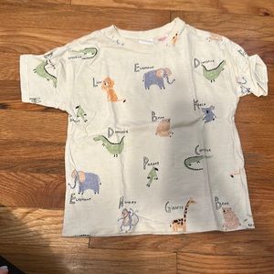 Zara animal t shirt, size 18-24, excellent condition